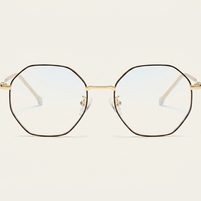 Blue Light Filter Glasses | MetalSquare 11.6g Alloy | 90%+