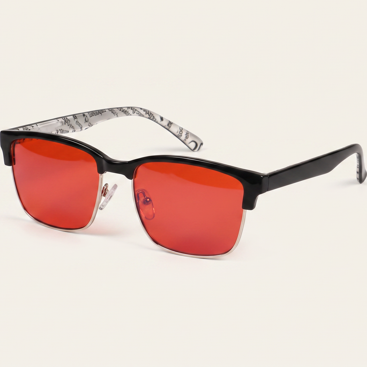 Red Glasses for Sleep | SteelVision Steel | 100%