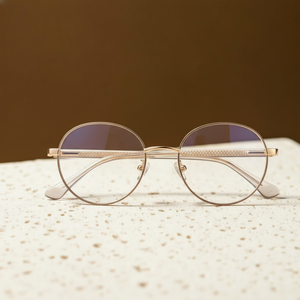 Women's Blue Light Glasses | GoldRound Alloy | 90%+
