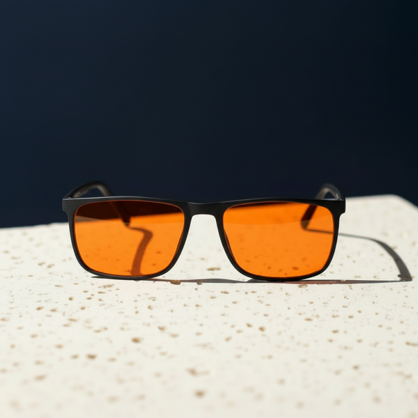 Gaming Glasses Red Lens | ShieldX TR-90 | 99.5%
