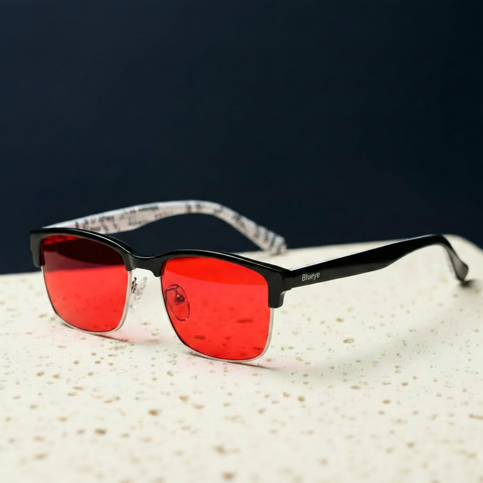 Blue Light Blocking Glasses for Sleep | SteelVision Steel | 100%