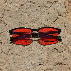 Red Blue Light Glasses Men Engineers | SteelVision | 100%