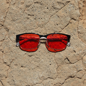 Red Blue Light Glasses Men Engineers | SteelVision | 100%
