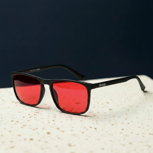 Red Blue Light Glasses Programmers | ShieldX TR-90 | 100%