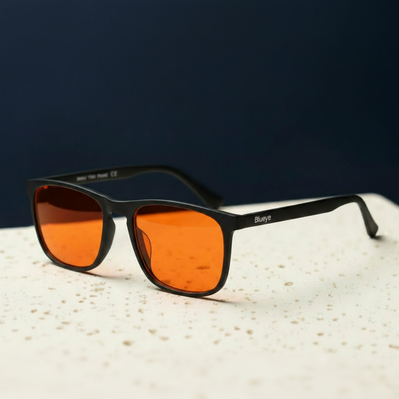 Gaming Glasses Red Lens | ShieldX TR-90 | 100% Blocking