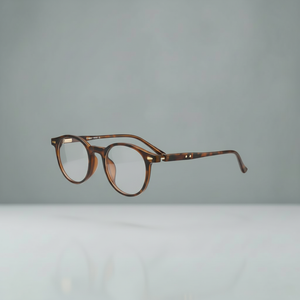 Round Blue Light Glasses | NeoCircle Hybrid TR-90 | 90%+
