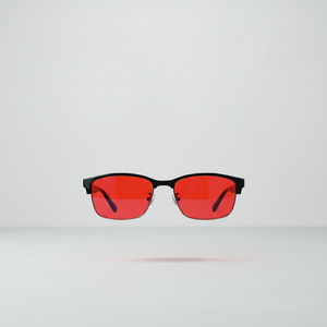 Red Blue Light Glasses Men Engineers | SteelVision | 100%