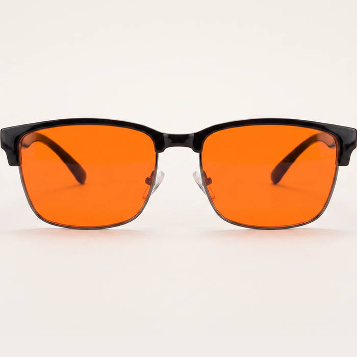 Amber Blue Light Glasses | SteelVision Steel | 99.5%